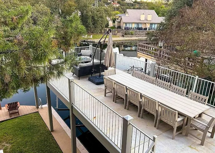 Waterfront, Dog-Friendly Home With Lake Views, Private Boat Lift & Dock