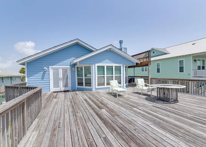 1 Mi To Sea Isle Beach: Canal-Front Gem W/ Dock!