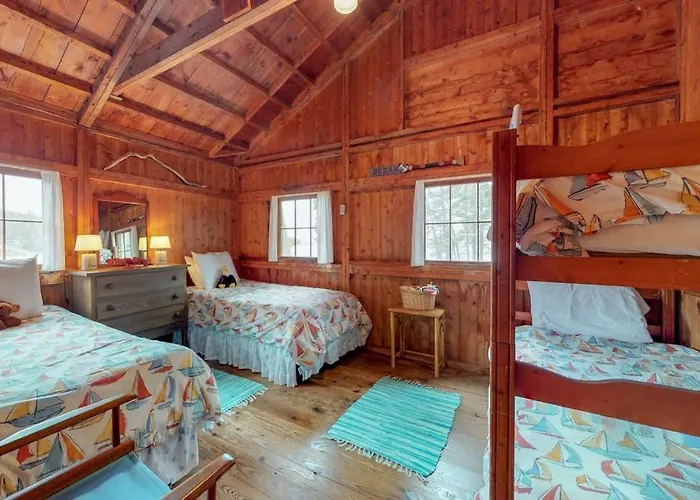 Waterfront Cabin With Ocean View & Private Dock