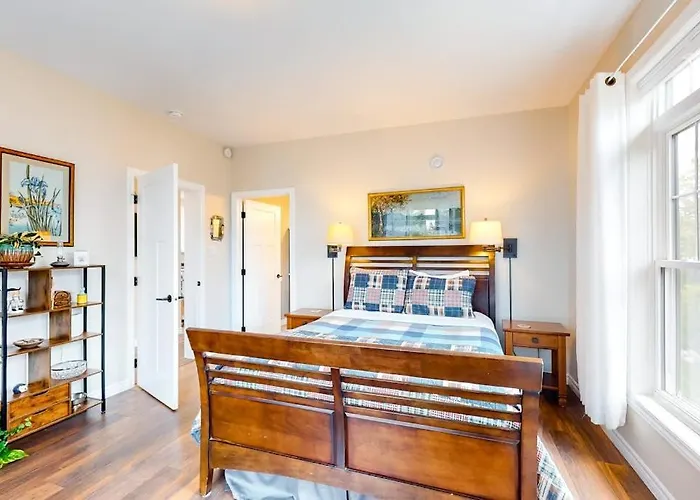 Secluded Hilltop Home With Beautiful Cadillac Mountain View And Multiple Decks