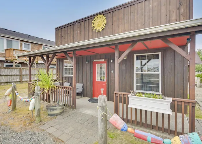 Cute Studio Cabin Steps To Long Beach Boardwalk