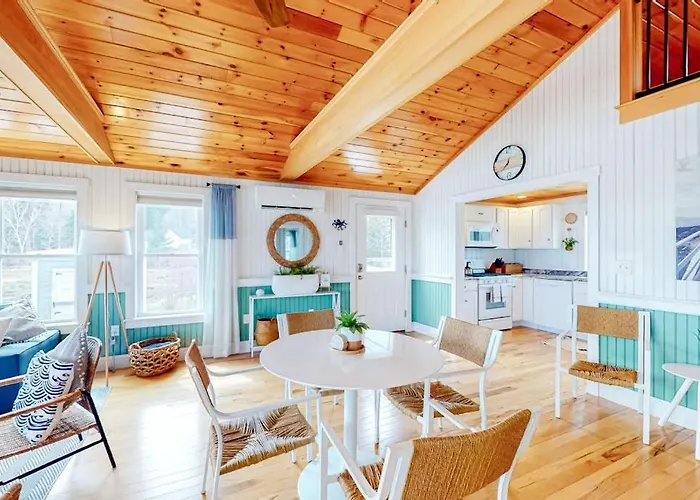 Dazzling Ocean-View House With Fireplace, Deck, Firepit, Central Ac, & W/D