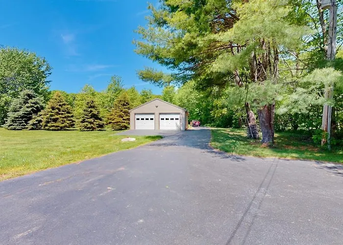 Water-View Retreat With Beach Access, Deck, Grill, Ev Charger & Lawn Games
