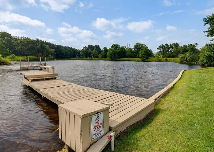 Cozy Fireside Retreat: Private Plymouth Lake Home!