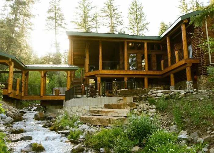 Log Cabin On The Stream • Sundance Utah