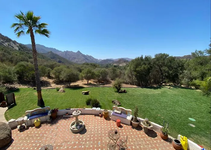 Boho Chic Malibu Retreat Estate Salt Pool Yoga