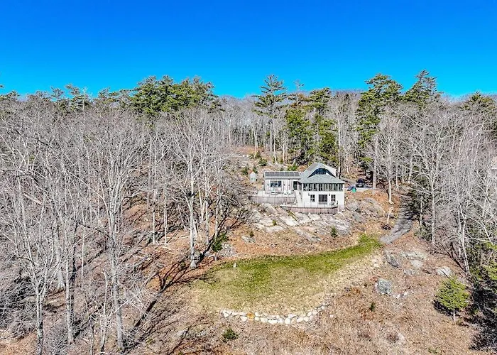 Oceanfront Home On 6 Acres With Multi-Level Deck & Spectacular View