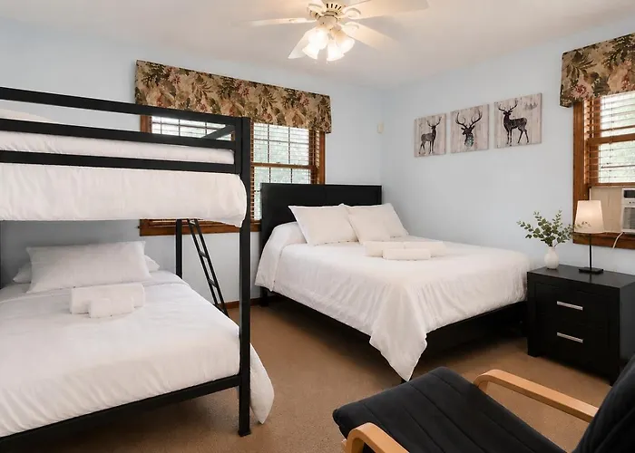 Pocono Retreat Family Home With Hot Tub Deck Sunroom Outdoor Pool Big Bass Lake Larsen Lake Gouldsboro Clifton Township