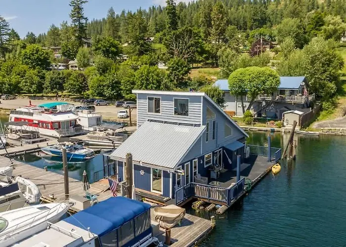 Rare Floating Home Retreat In Bayview With Dock