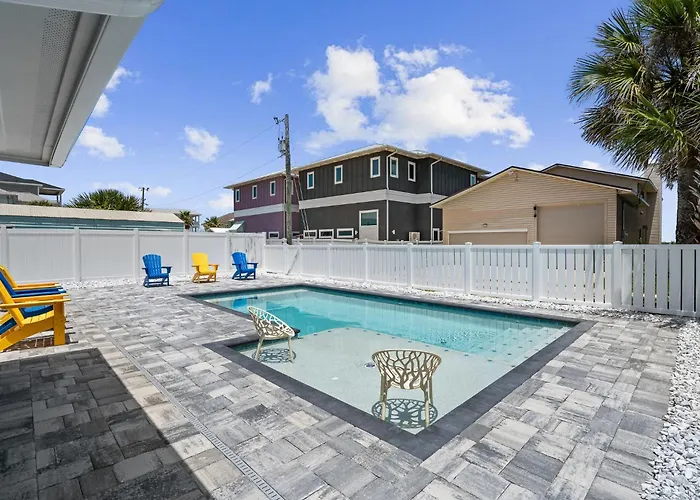 Peaceful 3‑Bedroom Flagler Beach House With Private Beach Access And Private Pool