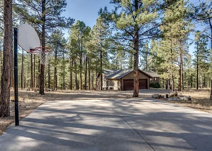 Gorgeous Cabin With Fireplace And Barbecue In Greer, Arizona