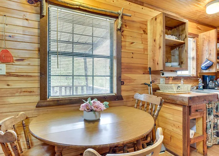 'Cedar Falls Cabins #6': Hillside W/ Views!