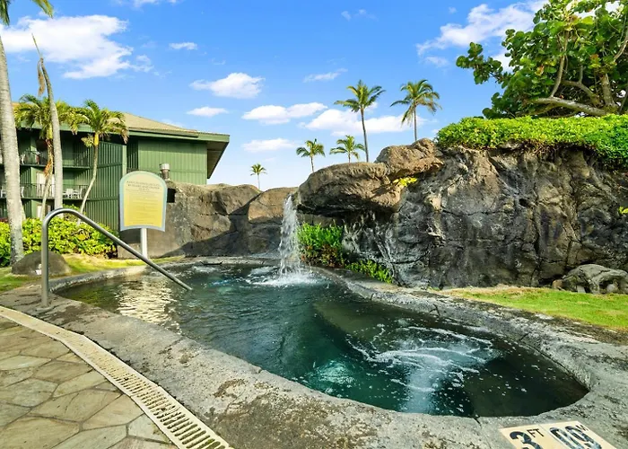 Kauai Beach Resort Ocean View Pools, Waterslide, Hot Tub, Spa, King Bed, Ac