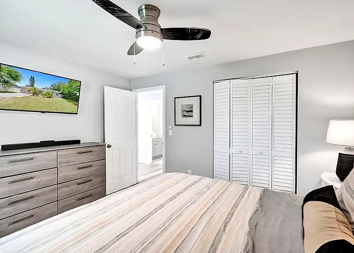 Relaxing 3Br Home Yard 10 Min To Beach