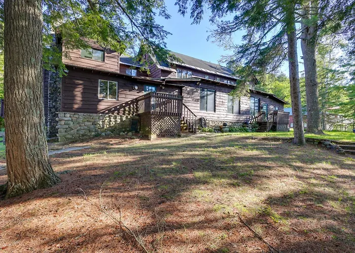 Expansive Eagle Lake Escape W/ Boathouse + Beach
