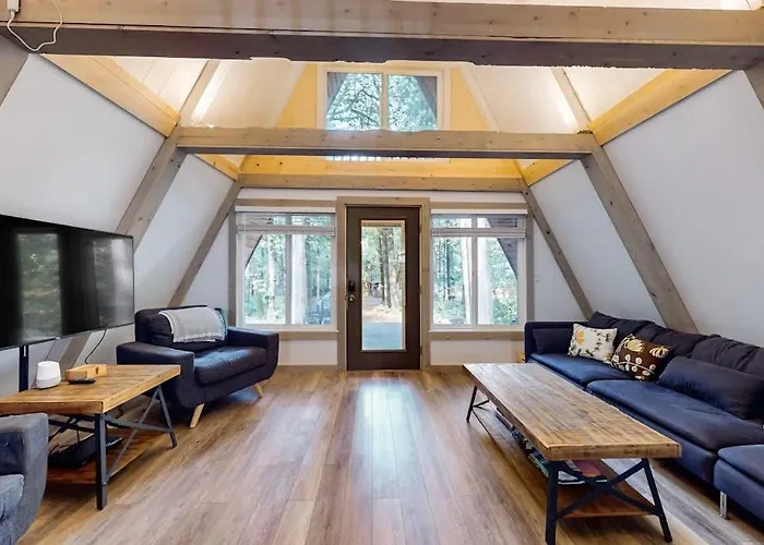 Dog-Friendly A-Frame Near The River With Game Room Firepit Wood Stove & Grill