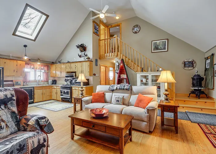 All-Season Family Retreat W/ Dock On Loon Lake!