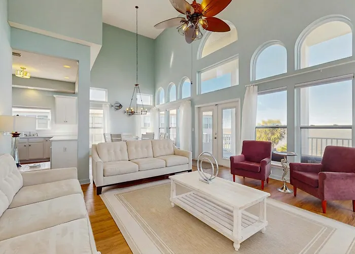 Beachfront Dog-Friendly Home With Deck Private Outdoor Pool Ac Grill Free Wifi
