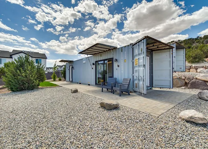 Easy Trail Access! Container Retreat In Cedar City