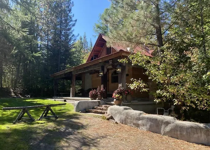 West Glacier Adobe House