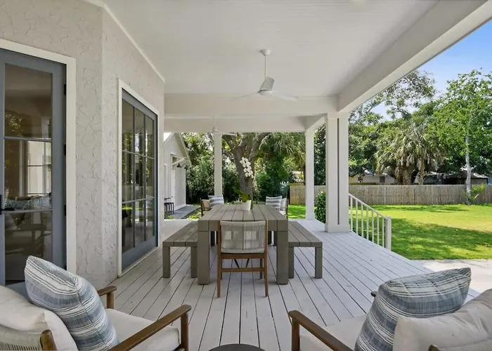 Lavish Mississippi Home Steps From Beach