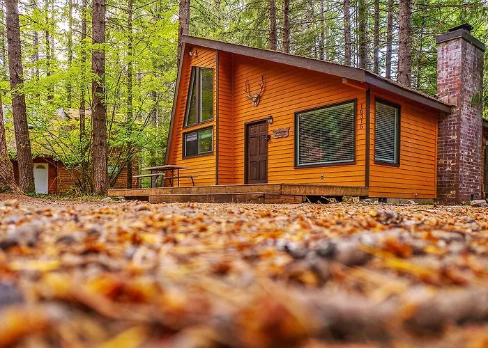Secluded Greenwater Cabin With Loft Near Rainier