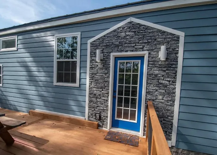 Harbor Blue - Charming 2-Bedroom Tiny Home In Peaceful Anderson On Lake Hartwell