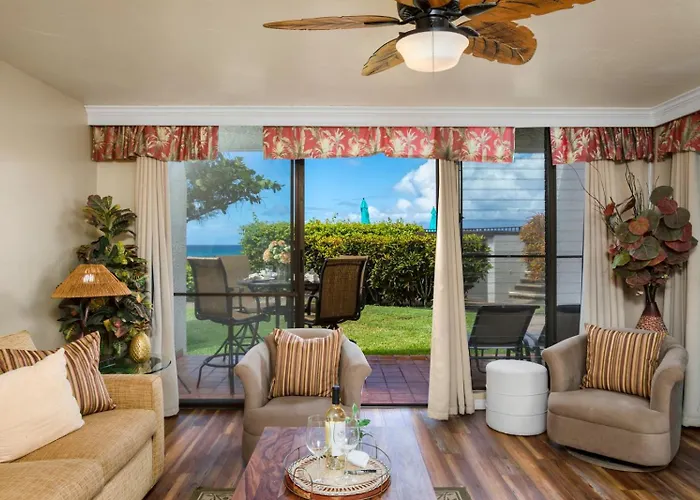 Napili Point Villas Oceanfront 2 Bedroom Sleeps 8 Complimentary Car With 6 Nights Nap Ml-3935 By Kbm