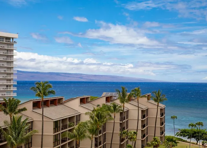 Kaanapali Shores Villas Ocean View 6 Bedroom Sleeps 18 Complimentary Car With 6 Nights Ks Ml-2597 By Kbm