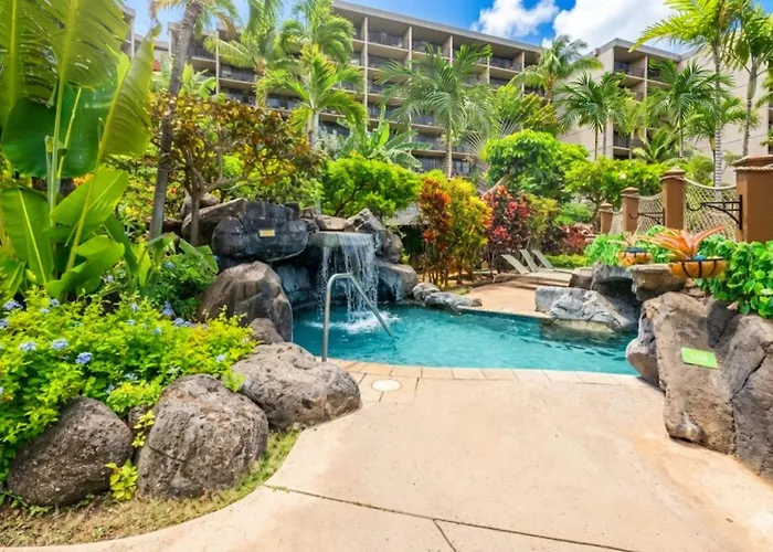 Kaanapali Shores Villas Ocean View 6 Bedroom Sleeps 18 Complimentary Car With 6 Nights Ks Ml-2597 By Kbm