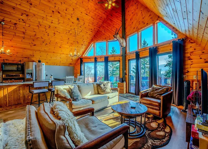 Lake View A-Frame Sauna, Firepit, Near Lutsen