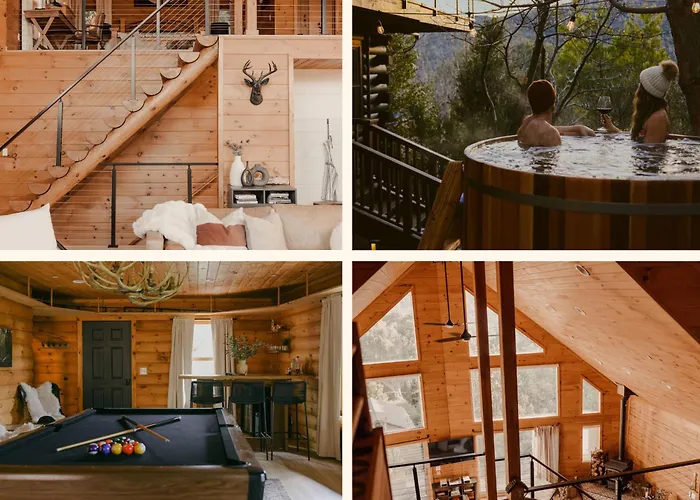Award-Winning A-Frame With Hot Tub Sunset Views