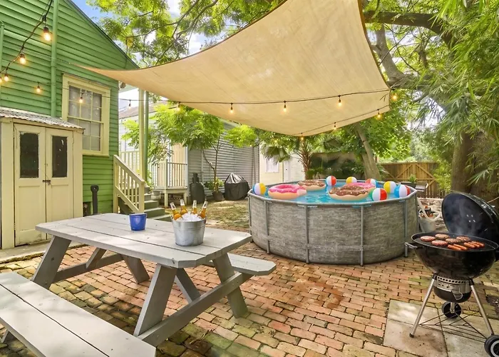 Historic Treme Creole Cottage 3 Bed-2 Bath