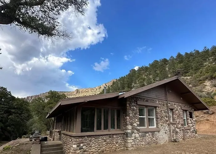Ash Creek Canyon Mining Cabin Chrysotile Arizona