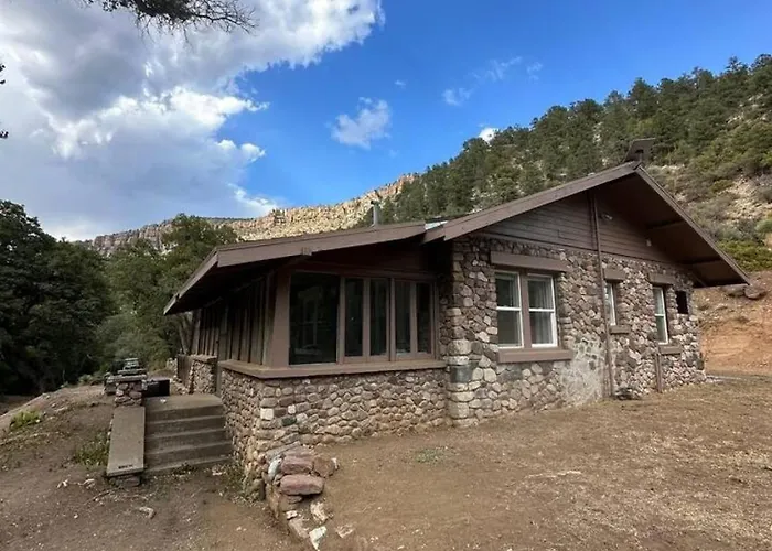 Ash Creek Canyon Mining Cabin Chrysotile Arizona