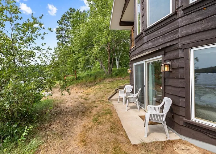Rice Lake Lodge And Cabin With Dock Fire Pit Views