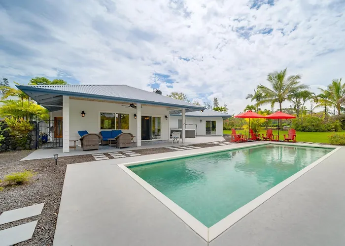 Lush Puna Coast Escape! Spacious Home W/ Pool