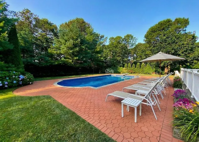 Hamptons 4Br Oasis With Heated Pool, Hot Tub And Beach