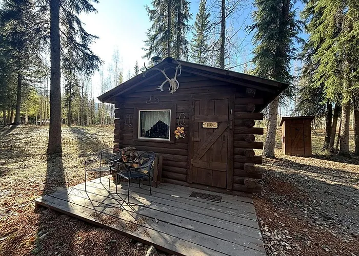 Rustic Historic Cozy Creekside Cabin With Steam Sauna Near Log Cabin Creek, Tol, Alaska