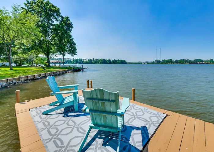 Dockside Sunset Retreat! Lake Sinclair Near Us-441