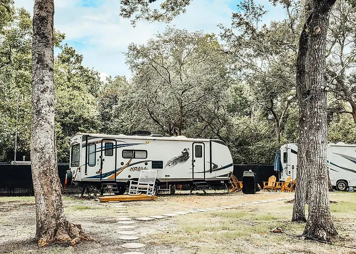 Nicevilles' Hidden Backyard Camper