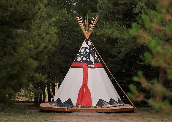 Group Tp 03 Yellowstone Luxury Tipi