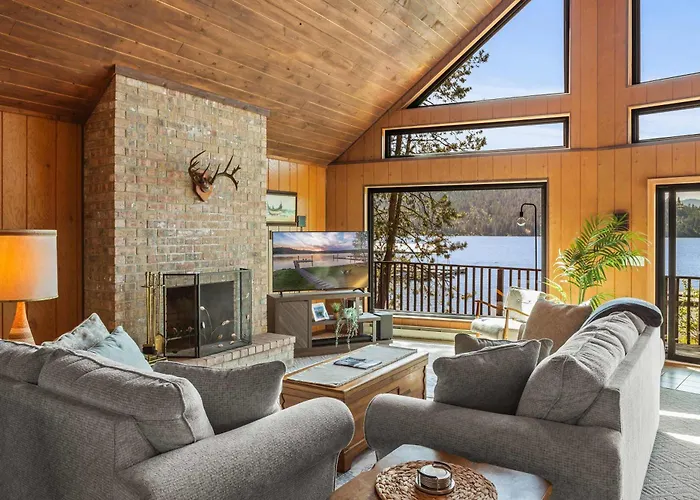 Lake Cabin 4Br - Private Dock & Views