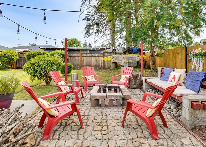 2 Mi To Fairgrounds & Dtwn Puyallup! Family Escape