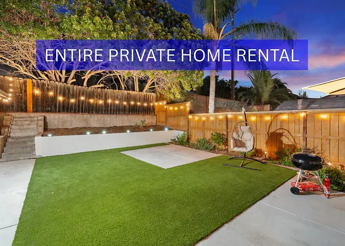Entire Private Home With 3 King Beds, Gated Yard, 4 Parking, Ranch Style, Available Now