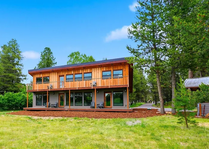 Big Sunsets On Little Deschutes-Modern Riverfront