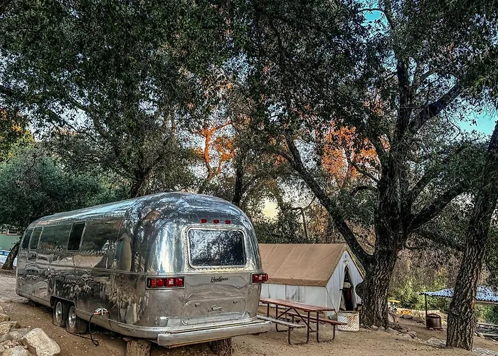 Scenic Modern Airstream Getaway With Outdoor Living Near San Diego In Pauma Valley, California