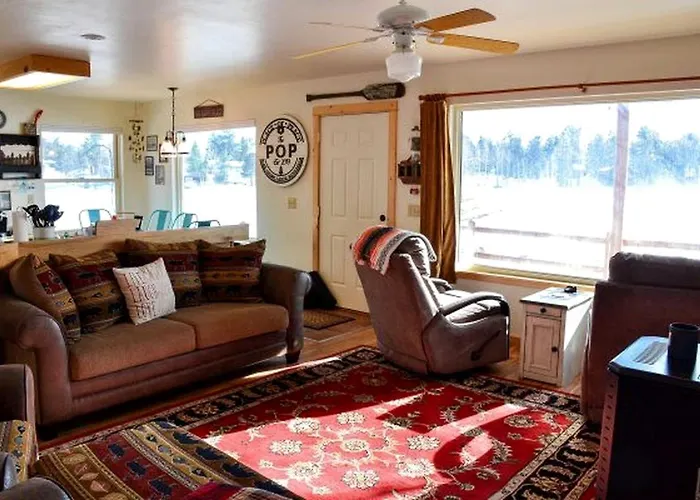 Lakefront Cabin With Bbq Grill, Perfect For A Weekend Of Fishing In Red Feather Lakes, Colorado