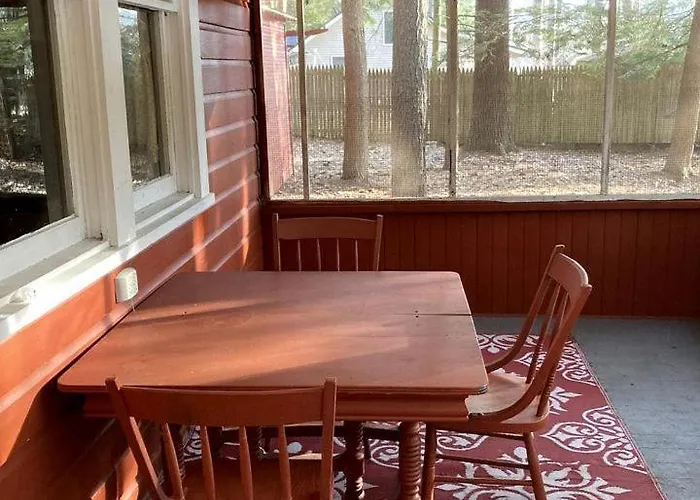Waterfront Pine Cabin