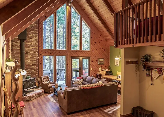 Two Incredible Cabins For A Memorable Family Getaway In Dorrington, California